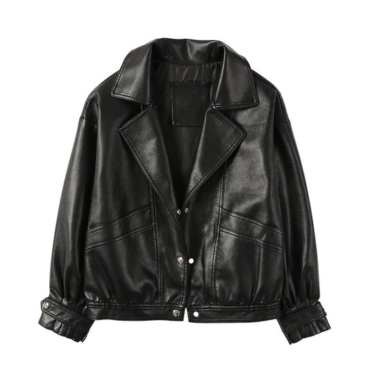 Traje Biker Oversize con Mangas Linterna y Solapa - Image 2