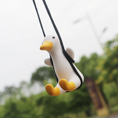 Adorno Colgante Pato Anime para Espejo Retrovisor - Ambientador y Decoración Auto - Image 4
