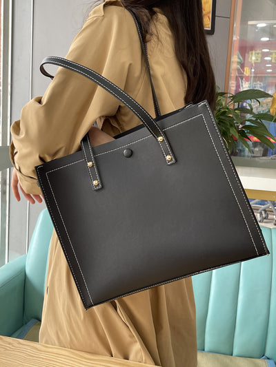 Bolso Tote Elegante con Diseño en Relieve - Estilo Europeo - Image 14