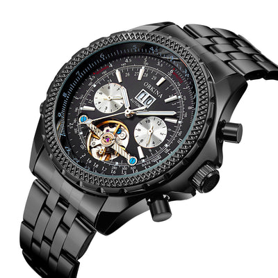 Reloj Automático Tourbillon para Hombre con Esfera Grande y Múltiples Funciones - Image 15