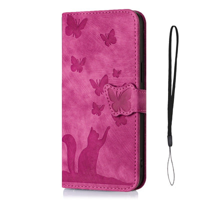 Funda de Cuero para Celular con Mariposa en Relieve - Image 6