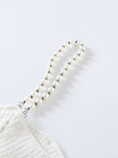 Chaleco Tejido Slim con Tirantes de Perla - Diseño Versátil Todo Uso - Image 4