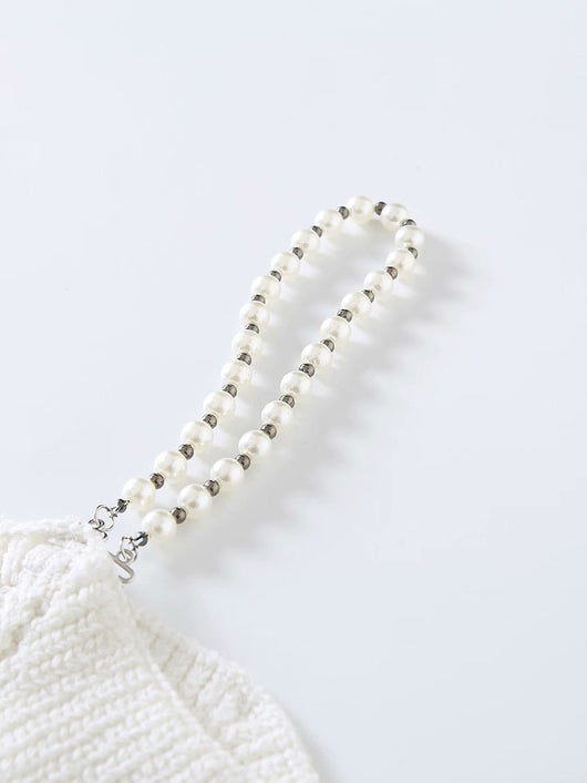 Chaleco Tejido Slim con Tirantes de Perla - Diseño Versátil Todo Uso - Image 4