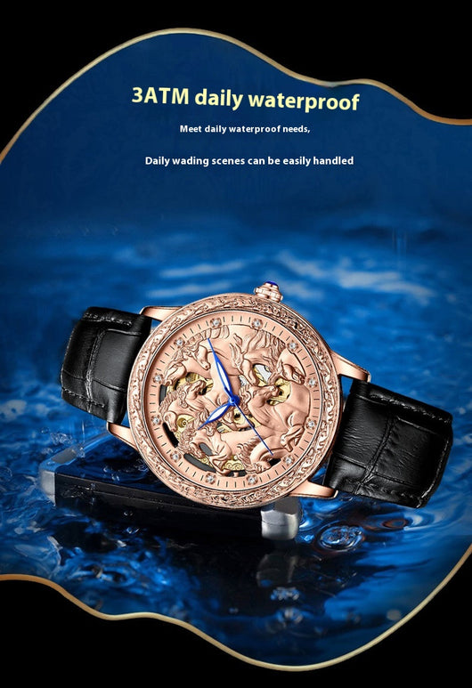 Reloj Mecánico Automático Calado Premium con Resistencia al Agua - Image 13