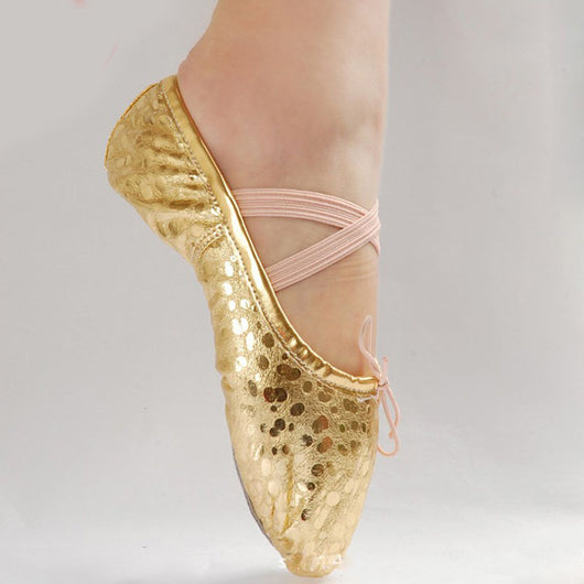Zapatos de Presentación Infantiles en Oro y Plata - Image 4