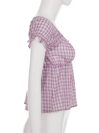 Conjunto Elegante: Falda Plisada Cintura Alta + Top Escote Cuadrado - Image 10