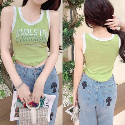 Camiseta Estampada con Letras para Verano - Image 21
