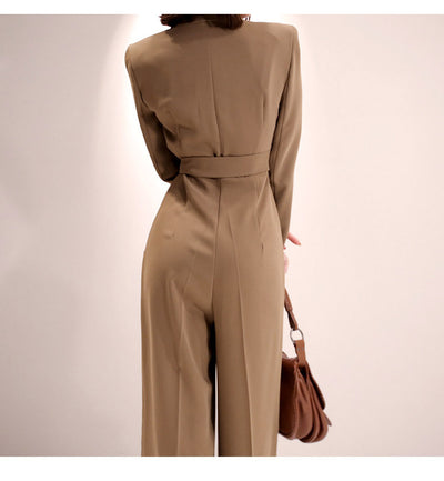 Jumpsuit Elegante de Manga Larga para Mujer - Diseño Ajustado y Sofisticado - Image 13