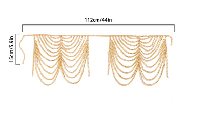 Cadena de Bikini Aluminio con Borlas Trendy - Image 7
