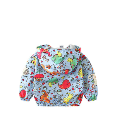 Chaqueta Cortavientos Dinosaurio Infantil - Image 4
