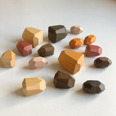 Jenga de Piedras Coloreadas para Niños y Niñas - Image 12