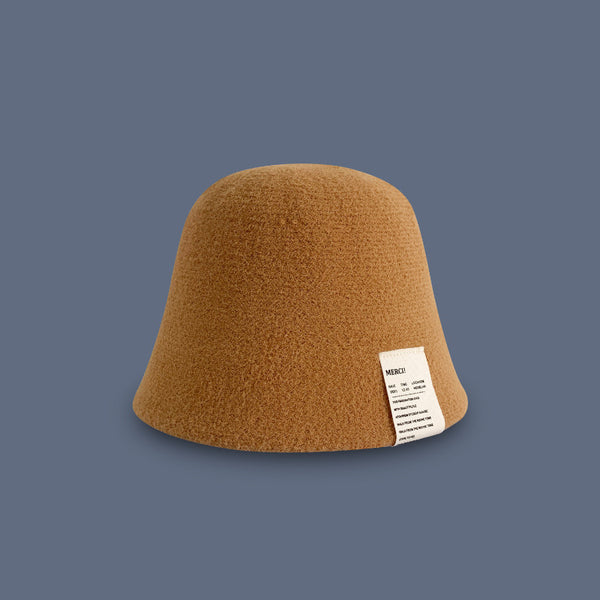 Gorro Pescador Cálido con Parches Trendy para Mujer