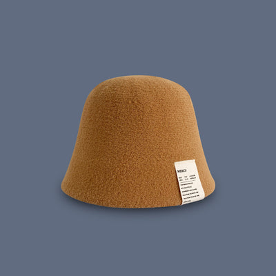 Gorro Pescador Cálido con Parches Trendy para Mujer - Image 2