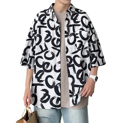 Camisa Manga Corta Estilo Hong Kong - Diseño Japonés Moderno - Image 6
