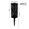 Warm Light Solar Lawn Lamp 4 Piezas