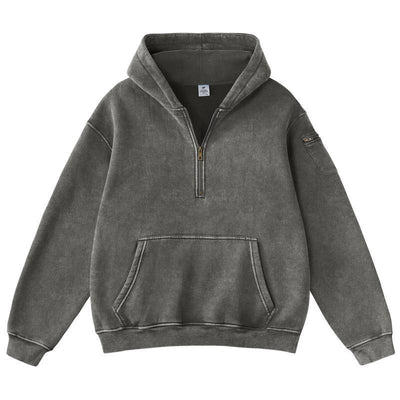 Sudadera Casual Suelta con Cierre de Hombre - Image 8