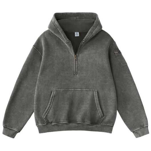 Sudadera Casual Suelta con Cierre de Hombre - Image 8