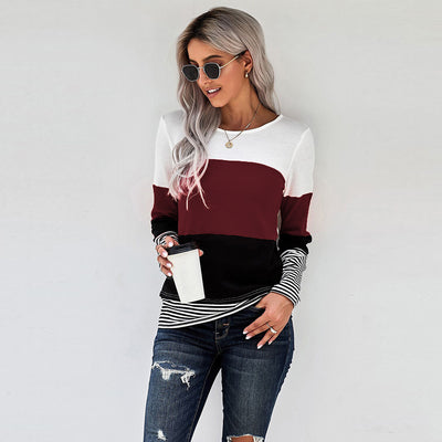 Suéter Tejido con Detalles de Costura - Blusa Trendy para Mujer - Image 3