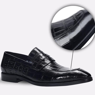 Zapatos de Cuero Genuino Business Set Foot para Hombre - Image 6