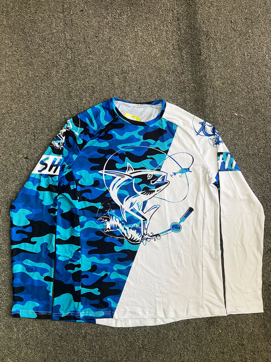 Camisa de Pesca UPF 50 Manga Larga Anti UV - Jersey de Rendimiento para Pesca, Surf y Actividades Outdoor - Image 8