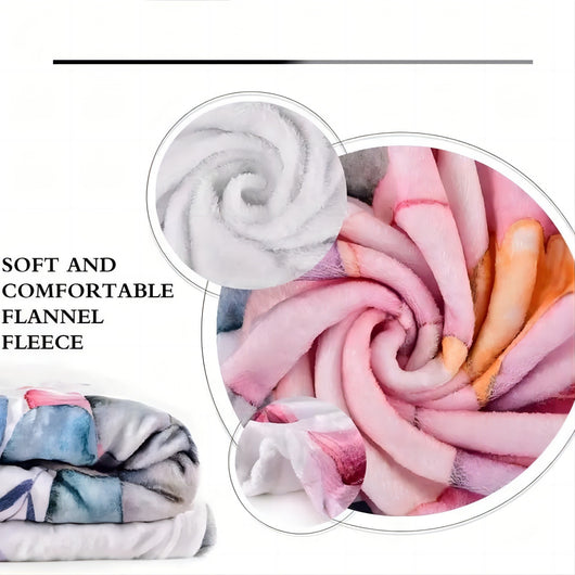 Manta Sherpa para Niños con Estampado de Animales - Doble Capa - Image 29