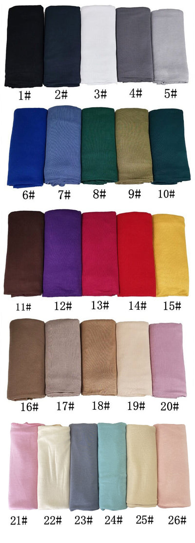 Pañuelo Rectangular de Rayón y Modal Mercerizado para Mujer - Image 36