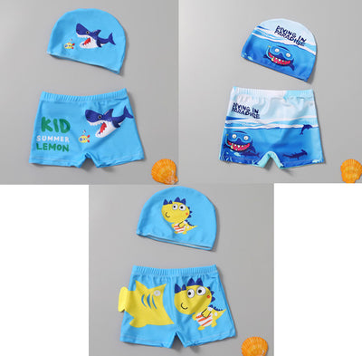 Shorts de Baño Infantiles con Estampados Divertidos - Conjunto Cómodo para Niños - Image 12