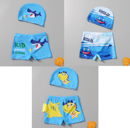 Shorts de Baño Infantiles con Estampados Divertidos - Conjunto Cómodo para Niños - Image 12