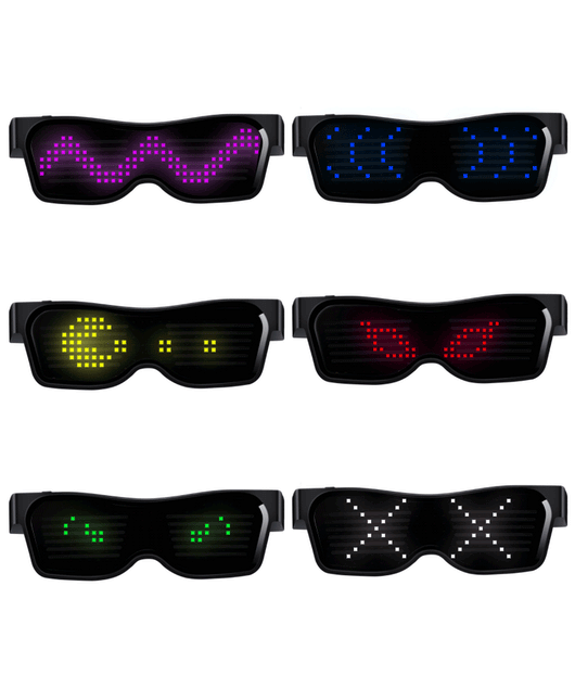 Gafas LED Multicolor con Destello Dinámico para Fiestas - Image 14