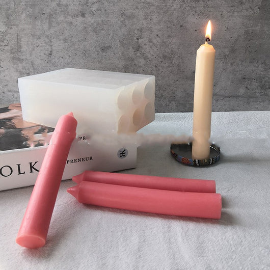 Molde de Silicona para Velas Cónicas con Varilla Larga - Image 8