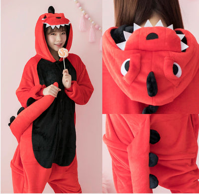 Pijama Enterizo Infantil One Piece Coral Invierno - Image 3