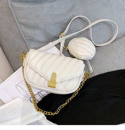 Bolso Bandolera Coreano de Hombro Ancho con Correa Ajustable - Image 7