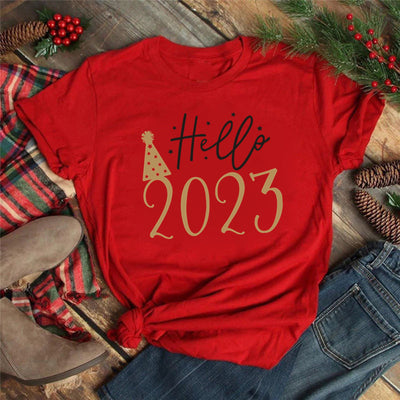 Camiseta Estampada para Fiestas Anuales - Unisex - Image 57