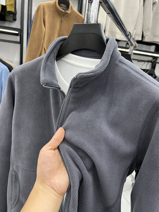 Abrigo Polar Térmico con Cuello Alto y Cierre de Cremallera para Hombre - Image 17