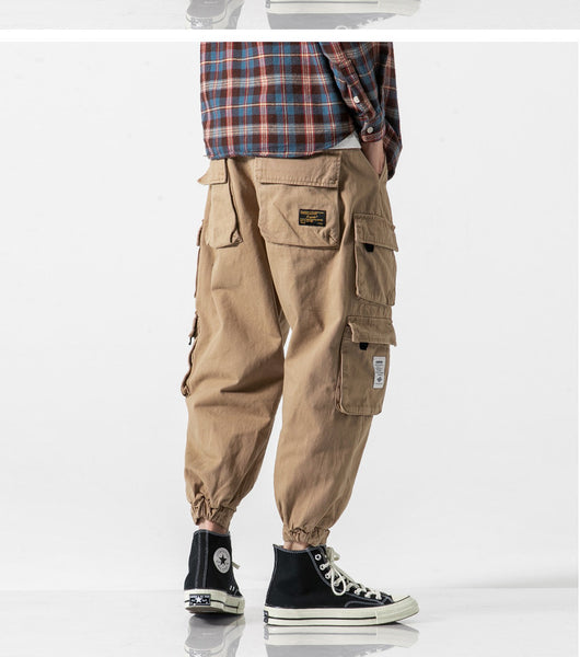 Pantalones Militares Tapered de Algodón Japonés para Hombre - Image 10