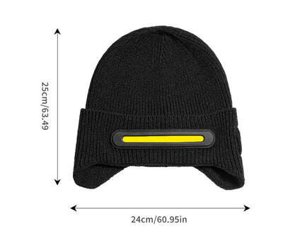 Gorro Tejido con Iluminación LED para Correr de Noche - Image 6