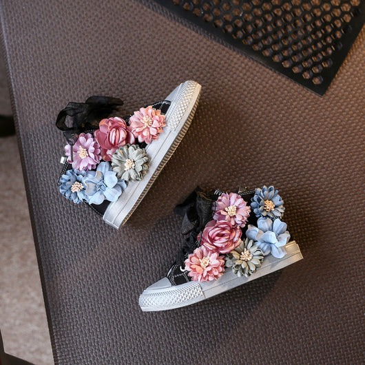 Zapatillas de Lona Deportivas para Niñas - Comodidad y Estilo Casual - Image 13