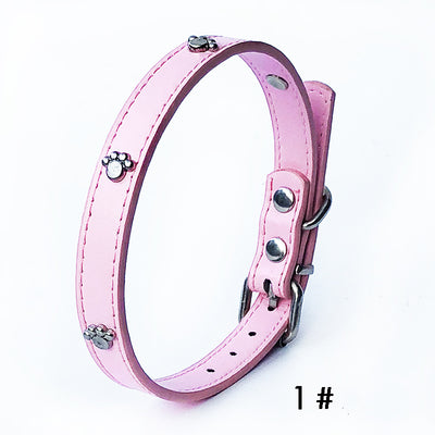 Pack de 10 Collares de Cuero PU 1.5" para Perros - Image 2