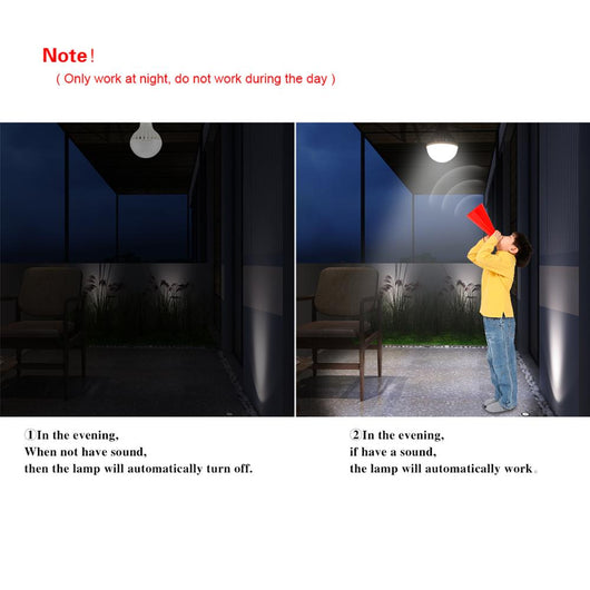 Foco LED Inteligente con Control por Sonido y Luz - Image 19