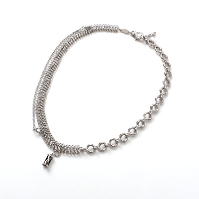 Collar Multicapa de Rubí con Borlas - Diseño Elegante y Versátil - Image 3
