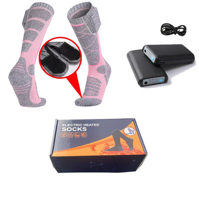 Calcetines Térmicos Eléctricos con Carga USB para Hombre y Mujer - Image 11