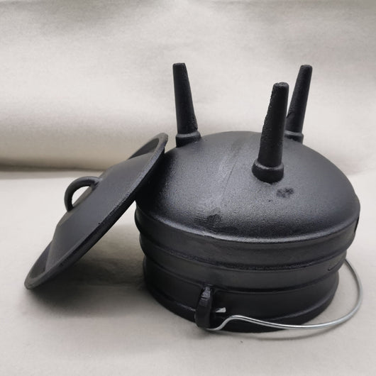 Caldero de Hierro Fundido con Trípode - Olla Tradicional Sudafricana - Image 4