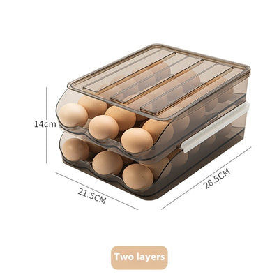 Organizador de Huevos Transparente Multiusos para Cocina - Image 6