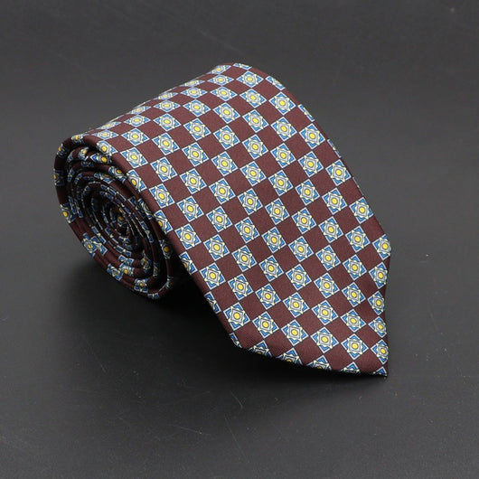 Corbata de Seda Bohemia Suave para Hombre 75mm - Image 62