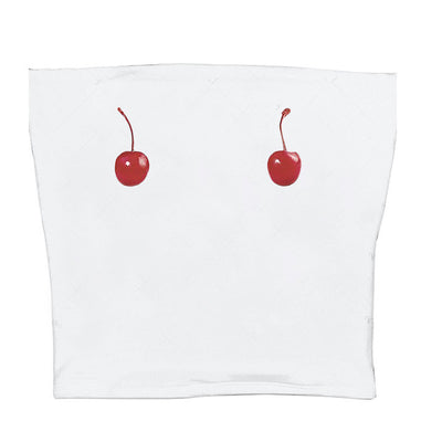 Camiseta Niña Estampado Cereza Sin Mangas Estilo Urbano - Image 18