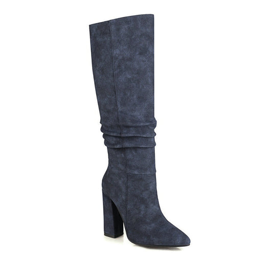 Botas Altas hasta la Rodilla con Tacón Grueso - Tallas Grandes Personalizadas para Mujer - Image 2
