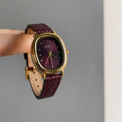 Reloj Vintage Rojo para Mujer - Diseño Clásico Año Nuevo - Image 10