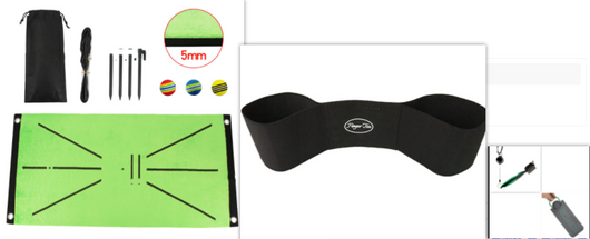 Cepillo Doble para Análisis de Swing de Golf - Image 18
