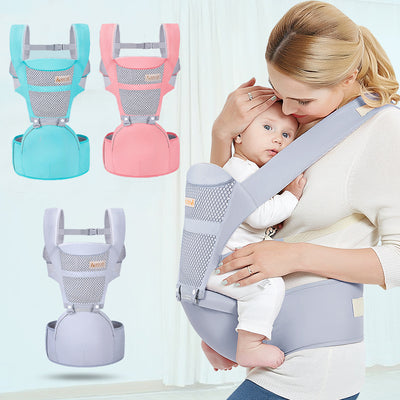 Cargador de Cadera Multifuncional con Asiento para Bebé - Image 11