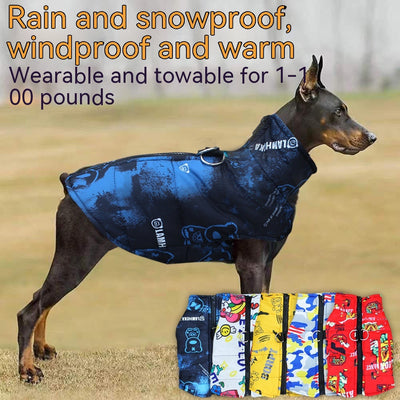Chaleco Acolchado Impermeable para Perros - Abrigo Invernal - Image 16